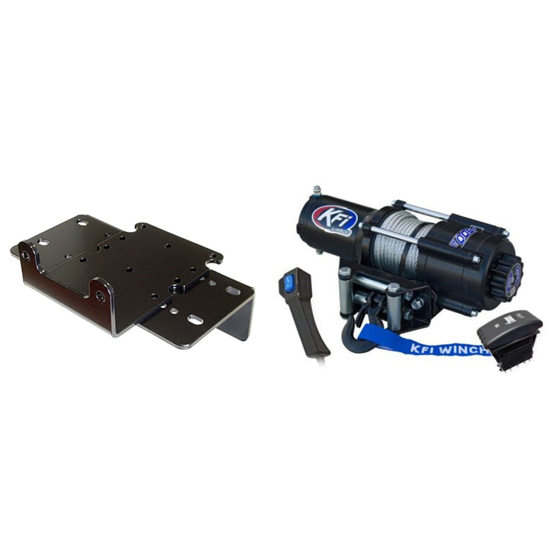 Load image into Gallery viewer, KFI Winch Kit For Kubota RTV900 / RTV1140 (w/1.25&quot; Front Reciever) 2004-2008
