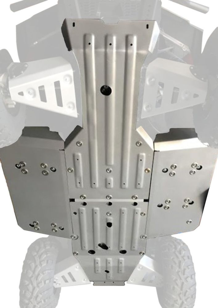 Load image into Gallery viewer, Rival Central Aluminum Skid Plate For Polaris Ranger 500 / 570 2444.7440.1
