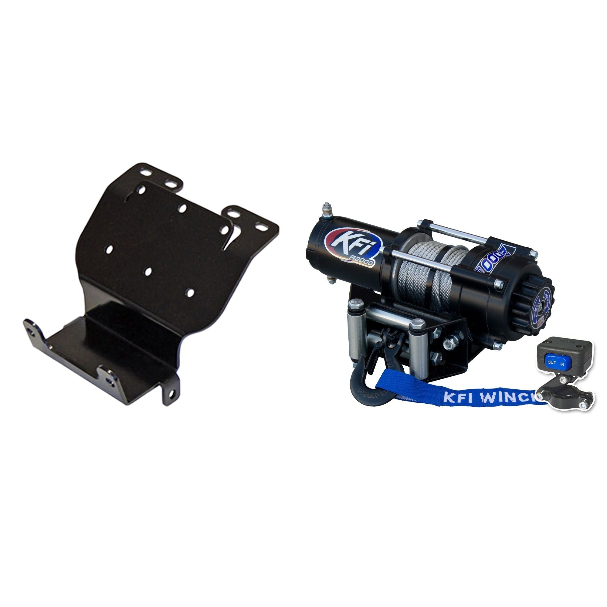 KFI Winch Kit For Honda TRX300 2x4, 4x4 1993-2000