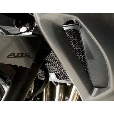 Load image into Gallery viewer, R&amp;G Racing Black Aluminum Radiator Guard For 2011-2012 Suzuki GSX1250FA ABS
