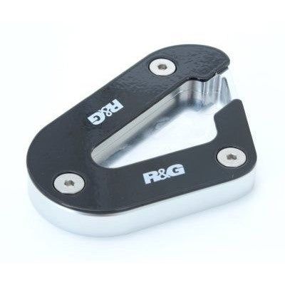 Load image into Gallery viewer, R&amp;G Racing Silver Kickstand Shoe For 2003-2004 Suzuki GSXR1000 PKS0046SI
