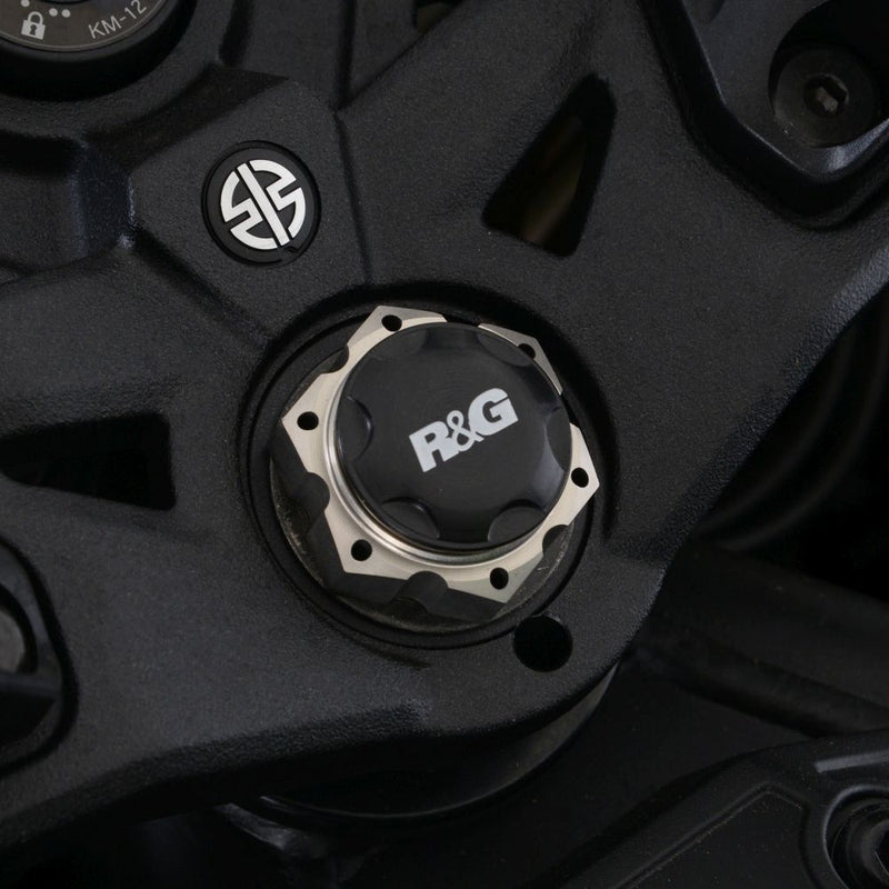 Load image into Gallery viewer, R&amp;G Racing Black Top Yoke Cap For 2023-2024 BMW M1000R
