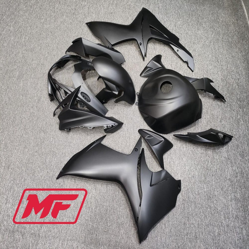 Load image into Gallery viewer, Monster Fairings Full Kit Suzuki GSXR600-750 11-22 Matte Black + Windshield + Gas Tank Cover
