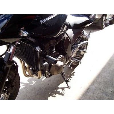 Load image into Gallery viewer, R&amp;G Racing Black Classic Style Crash Protectors For 2003-2006 Kawasaki Z1000
