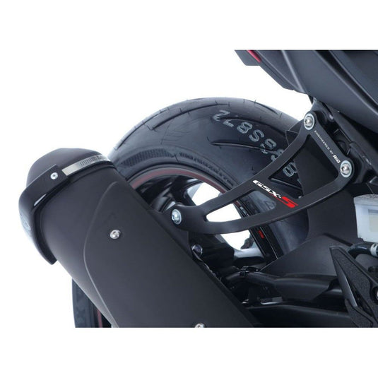 R&G Racing Black Exhaust Hanger For 2017-2021 Suzuki GSXS750 EH0078BK