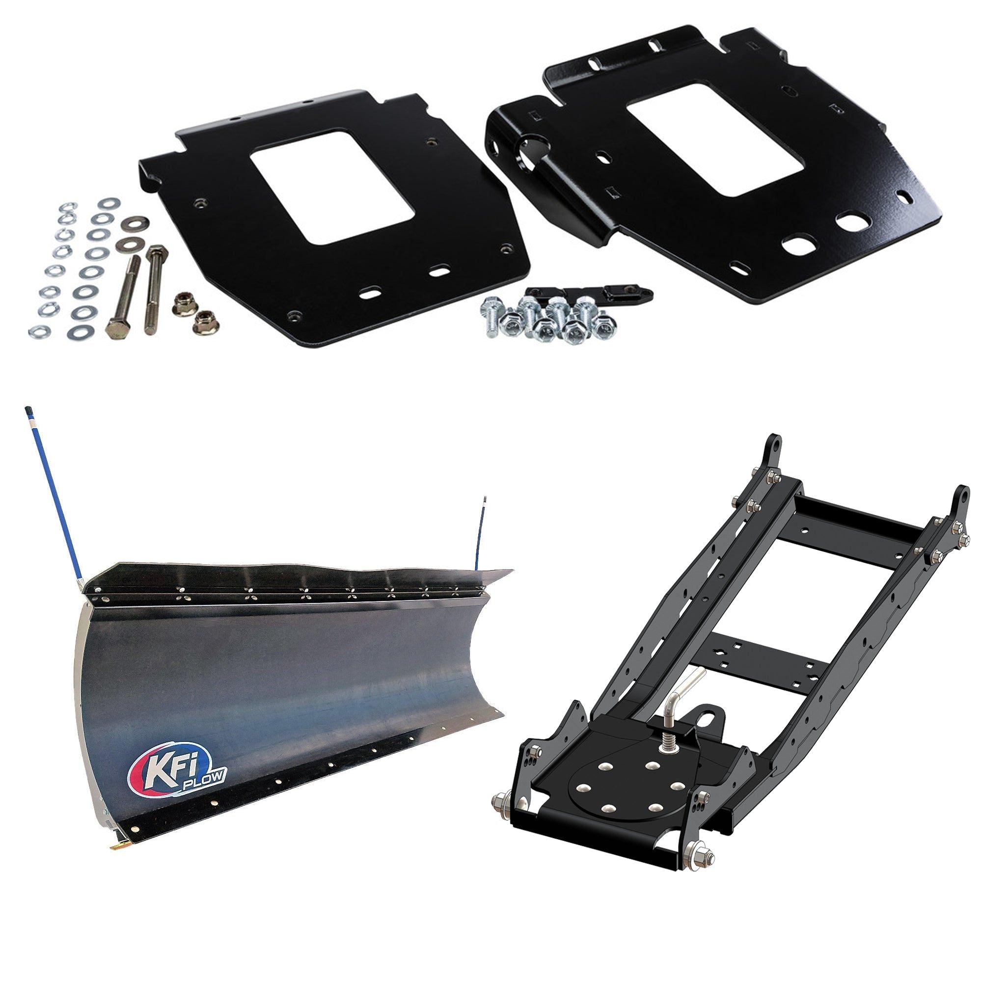 KFI UTV Snow Plow Kit For Polaris RZR Trail 900 2015-2026