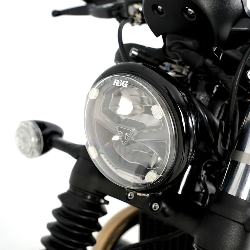 Load image into Gallery viewer, R&amp;G Racing Clear Acrylic Headlight Shield For 2019-2024 Indian Motorcycles FTR1200

