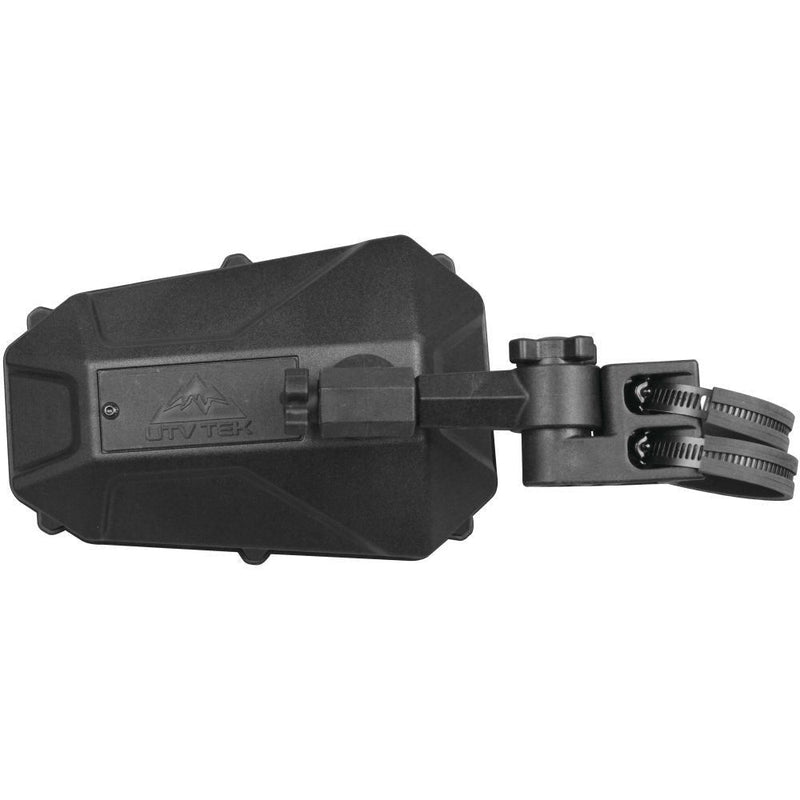 Load image into Gallery viewer, ATV/UTV Tek UTV Side Mirror with Blindspot and Dual Axis Breakaway Black
