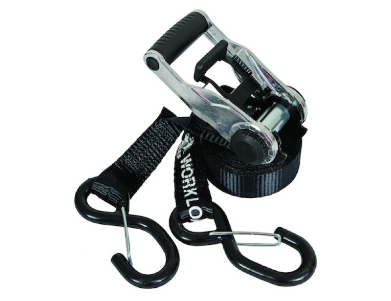 Load image into Gallery viewer, Aluminum 14 Foot Heavy Duty Ratchet Tie Down - 4 Pack
