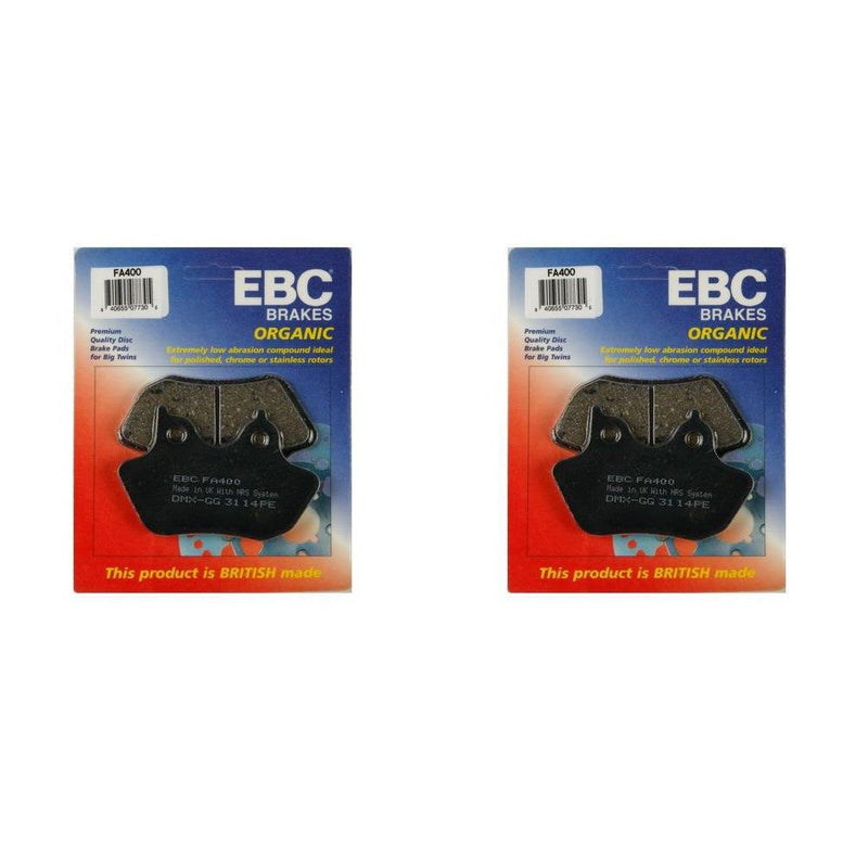 Load image into Gallery viewer, EBC Brake Pad Kit FA400 Harley-Davidson FLHT/FLHTI/FLHTCU-I/FLTR/FLTRI 2000-2007
