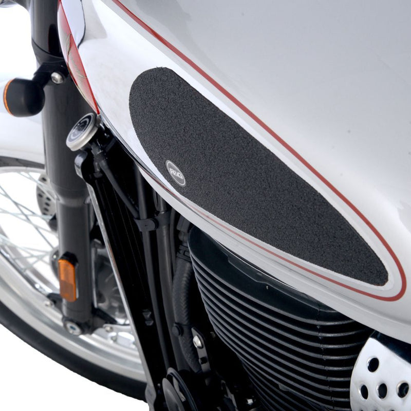 Load image into Gallery viewer, R&amp;G Racing Black Tank Traction Grips For 2023-2024 BSA Gold Star EZRG2700BL

