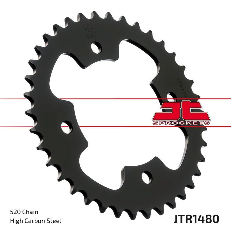 Load image into Gallery viewer, JT Sprockets Rear Steel Sprocket 37 Tooth 37T 520 Chain JTR1480.37
