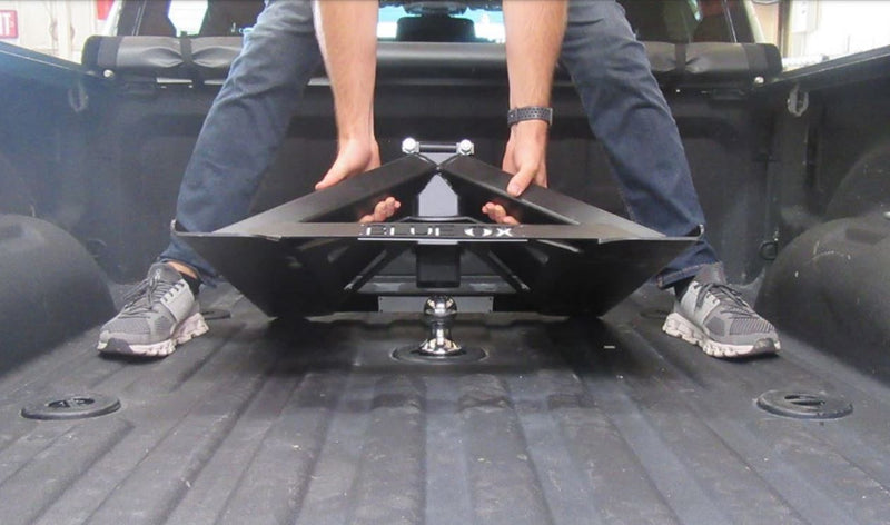 Load image into Gallery viewer, Blue Ox BXR2100 21K Capacity 5th Wheel Hitch Attaches to 2-5/16&quot; Gooseneck Hitch Ball
