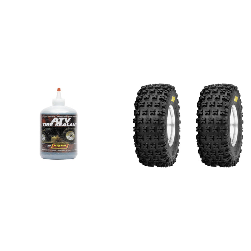 Load image into Gallery viewer, Set of 2 ITP Holeshot H-D Rear Tires 20x11-9 6-ply with QUADBOSS Sealant
