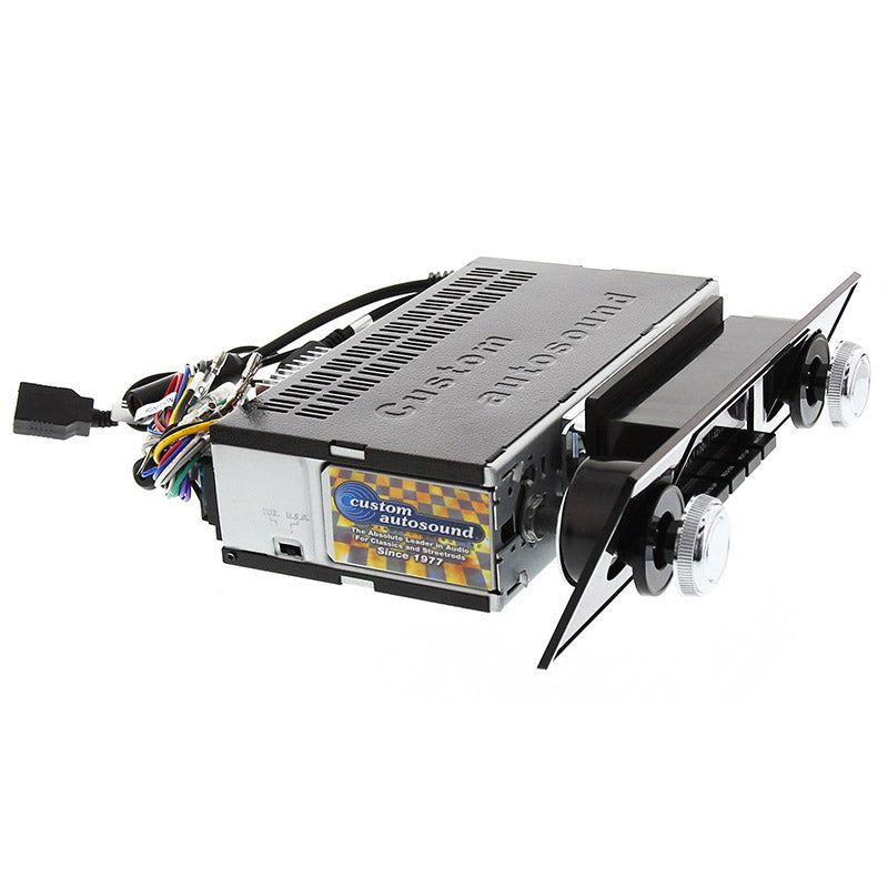 Load image into Gallery viewer, Custom Autosound 1967-68 Camaro Classic Car Stereo With Black Bezel CAM-CAE-630
