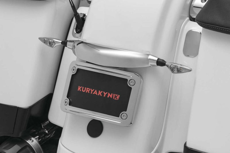 Load image into Gallery viewer, Kuryakyn Custom Rear Turn Signal Mount for V-Twin Chrome
