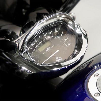 Load image into Gallery viewer, National Cycle Speedometer Cowl Chrome N7830
