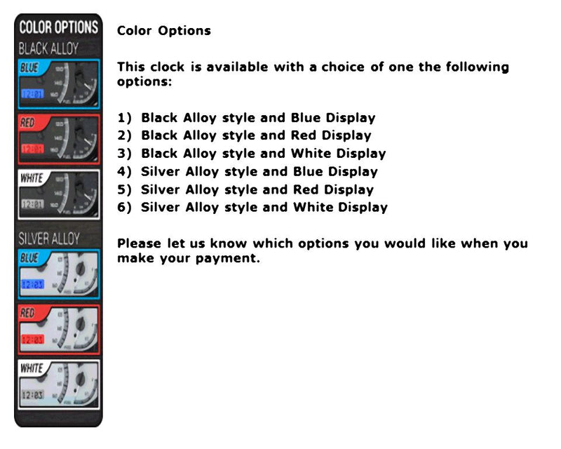 Load image into Gallery viewer, Dakota Digital 1955-1956 Chevrolet Car Analog Clock For VHX Gauge Kit VLC-55C

