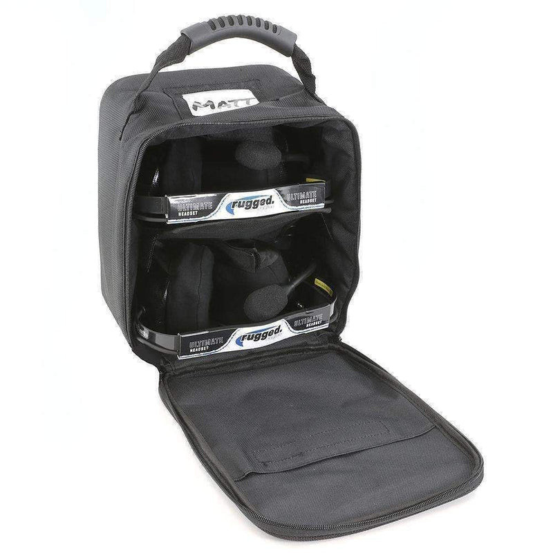 Load image into Gallery viewer, Rugged Radios Dual Headset or Medium Storage Bag with Handle HS2-BAG
