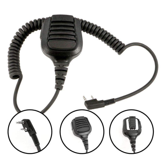 Rugged Radios PATROL Moto Kit - Ear Piece and Hand Mic