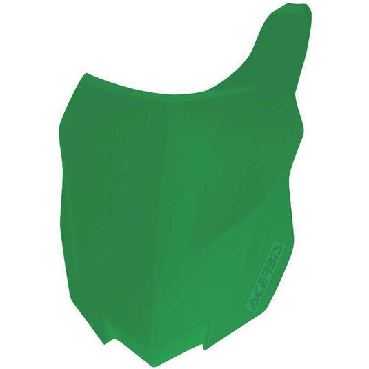 Acerbis Green Front Number Plate for Kawasaki - 2314150403