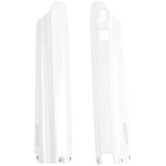 Acerbis White Fork Covers for Yamaha - 2114990002