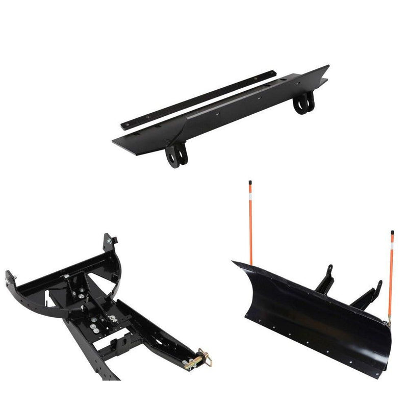 Load image into Gallery viewer, Denali Black UTV Snow Plow Kit For Polaris Ranger 1000 2002-2008
