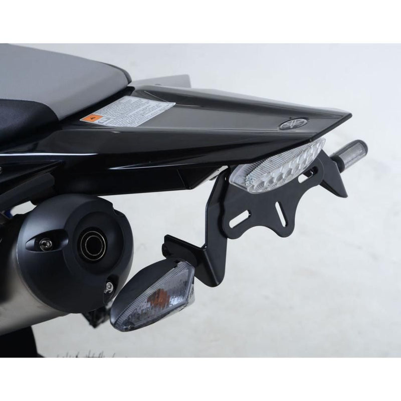 Load image into Gallery viewer, R&amp;G Racing Black Tail Tidy License Plate Holder LP0088BK
