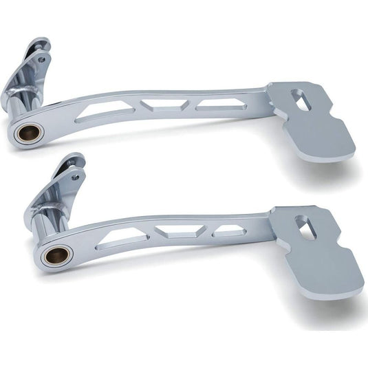 Kuryakyn Extended Brake Pedals W/ Lowers Chrome