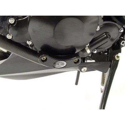 Load image into Gallery viewer, R&amp;G Racing Black Engine Case Sliders LHS For 2007-2012 Triumph Tiger 1050

