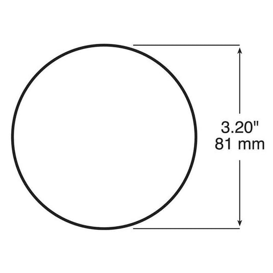 Quick Mount Amber Reflector