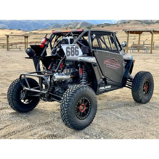 Trinity Racing Stage 5 Stinger Full Exhaust Stainless Steel Big Core Single Muffler
