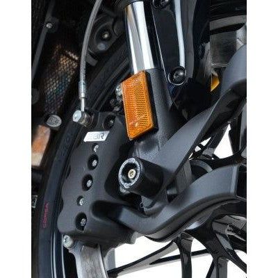 Load image into Gallery viewer, R&amp;G Racing Black Fork Protectors For 2024-2025 EBR 1190RX FP0161BK
