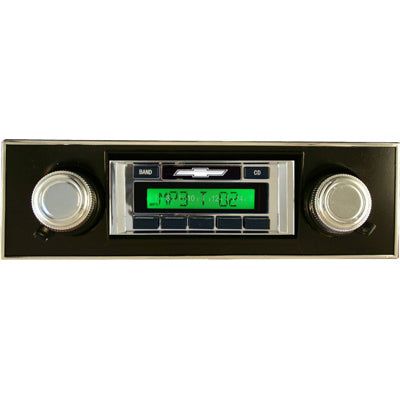 Custom Autosound 1967-68 Camaro Classic Car Stereo With Black Bezel CAM-CAE-630
