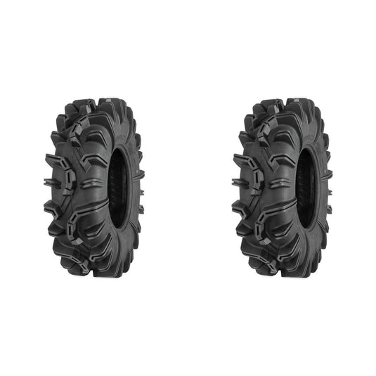 Set of 2 QUADBOSS QBT673 Front/Rear Tires 30x10R-14 6-ply