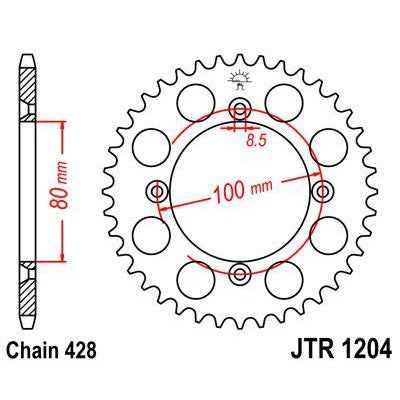 Front & Rear Sprocket Kit for HONDA CRF125 FB-F,G 15-16 JT Sprockets