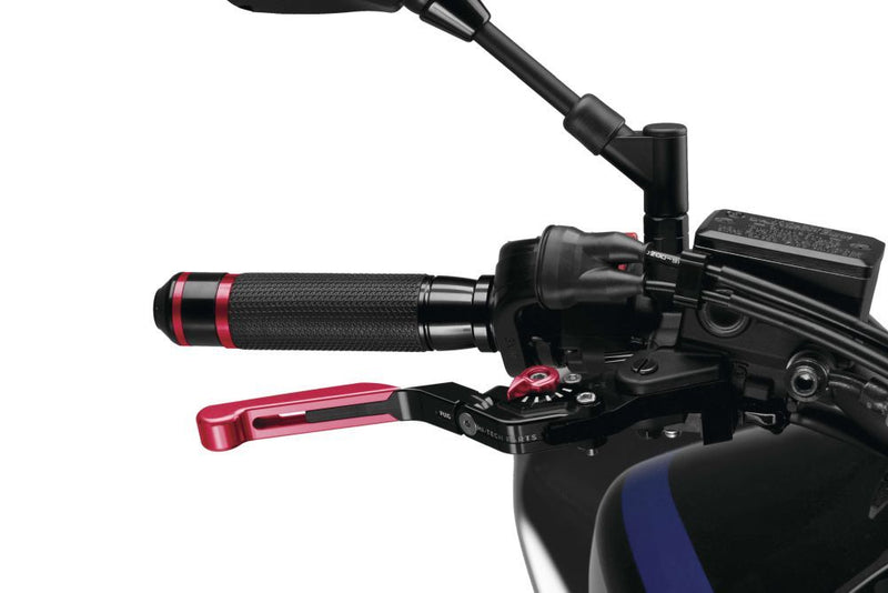Load image into Gallery viewer, Puig 3.0 Brake Lever Extendable Foldable Black/Red - 14RNR
