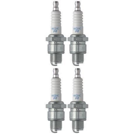 Set 4 NGK Standard Spark Plugs for Yamaha CY50 2001-1991 Engine 50cc