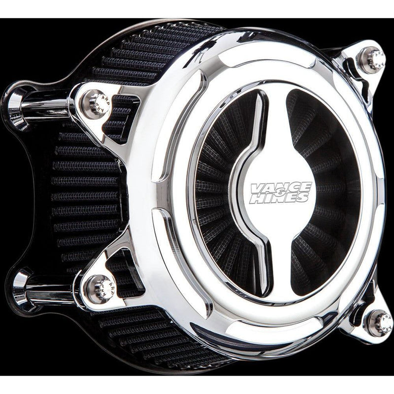 Load image into Gallery viewer, Vance and Hines VO2 Air Intake Blade Chrome 70389
