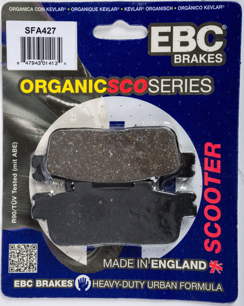 Load image into Gallery viewer, EBC 1 Pair Premium SFA Organic OE Replacement Brake Pads MPN SFA427

