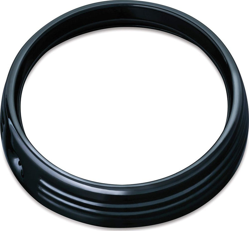 Load image into Gallery viewer, Kuryakyn 7&quot; Headlight Trim Ring Black
