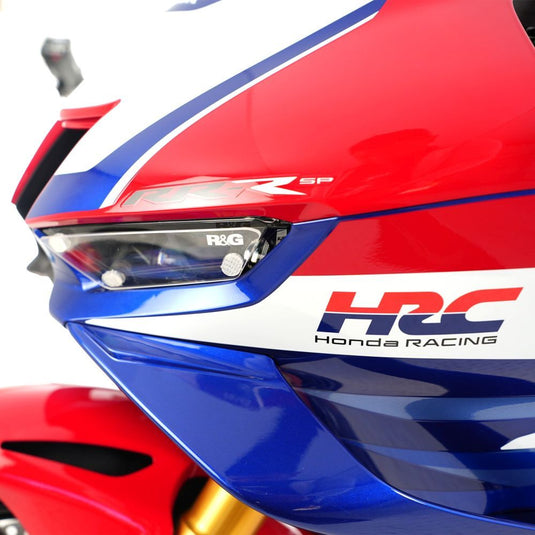 R&G Racing Clear Acrylic Headlight Shield For 2021-2023 Honda CBR1000RR-R Fireblade SP CBR10SPM