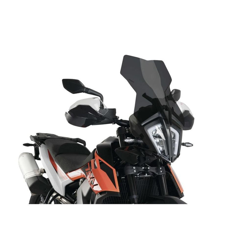 Load image into Gallery viewer, Puig Universal Windshield Touring Dark Smoke - 3587F
