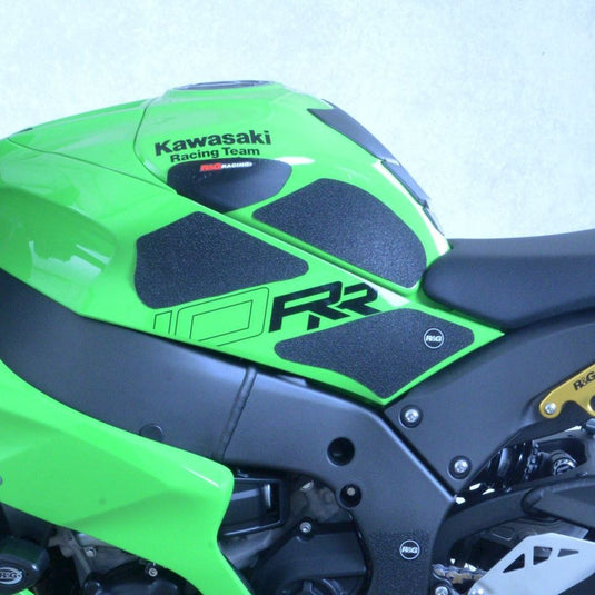 R&G Racing Clear Tank Traction Grip For 2021-2024 Kawasaki Ninja ZX10R ZX1000