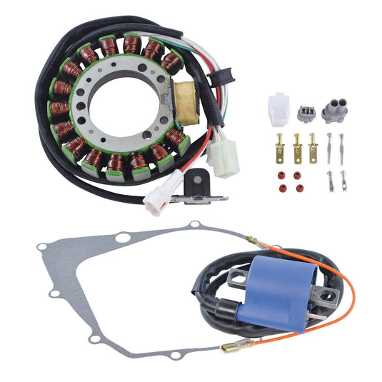 RMStator Stator Stator And Crankcase Cover Gasket And Ignition Coil Kit RM22862