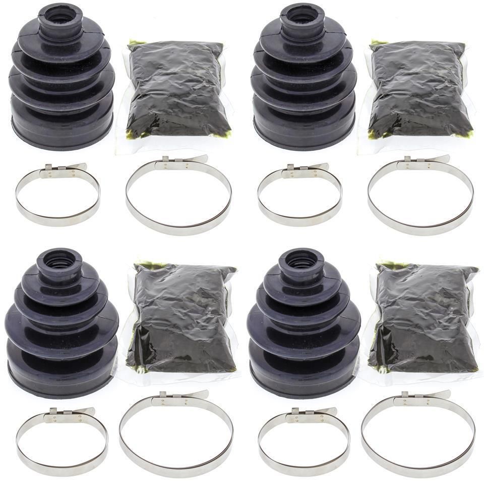 Complete Rear Inner & Outer CV Boot Repair Kit Yamaha YFM450 Grizzly IRS 08-14