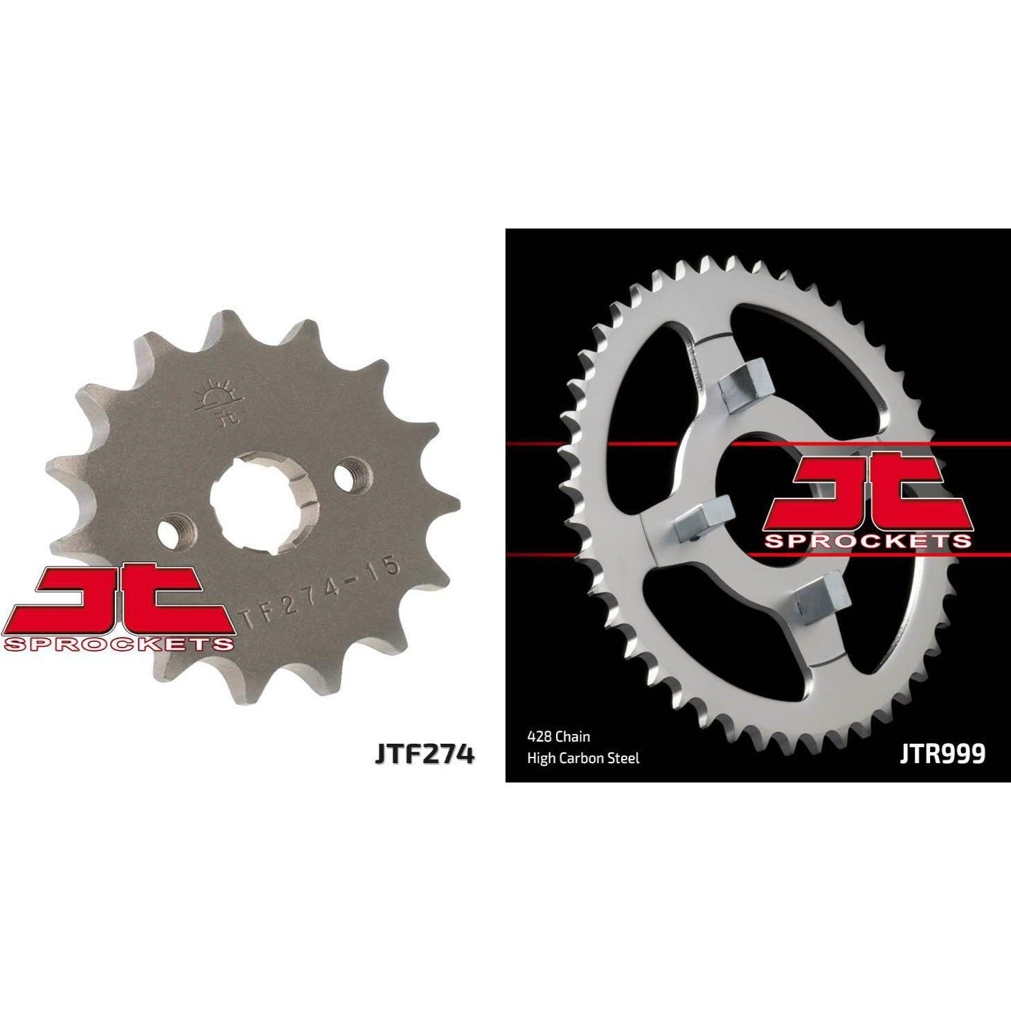 Front & Rear Sprocket Kit for HONDA XR100-USA 81-84 JT Sprockets
