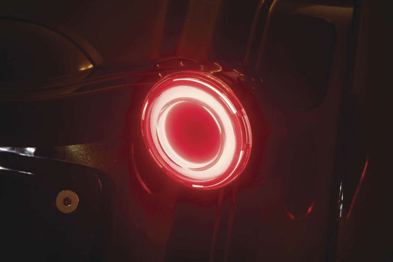 Load image into Gallery viewer, Kuryakyn Red Tracer LED Turn Signal Insert For Harley Road King FLHRXS 2017-2021
