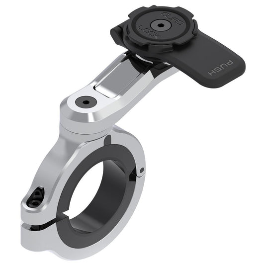 Quad Lock Motorcycle Handlebar Mount Pro Chrome - Large QLM-LHB-CHR
