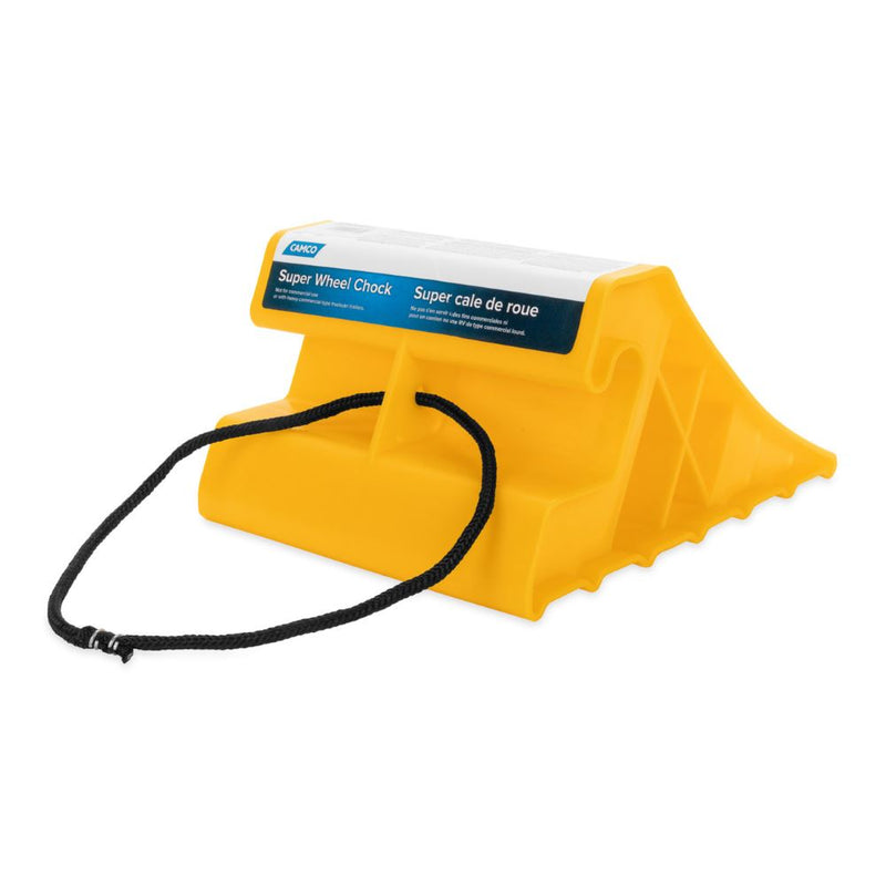 Load image into Gallery viewer, Super Wheel Chock with Rope, Yellow
